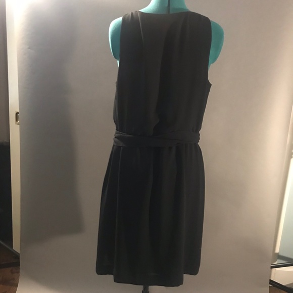 Theory Jaclyn Cocktail Dress Size 12 LBD Black - Picture 7 of 8